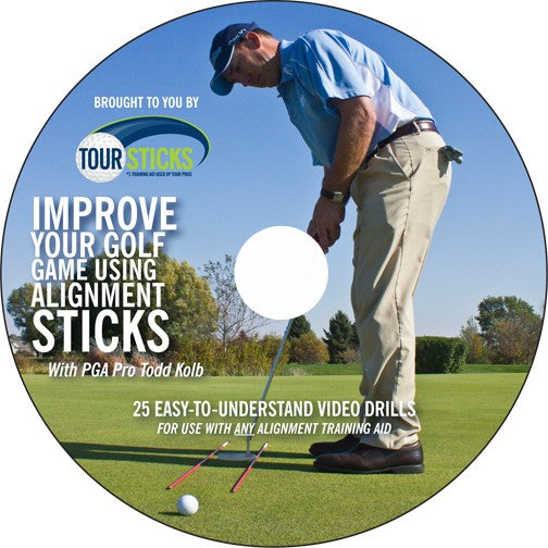 Improve Your Golf Game Using Alignment Sticks DVD