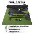 SimSpace Deluxe Golf Practice Net