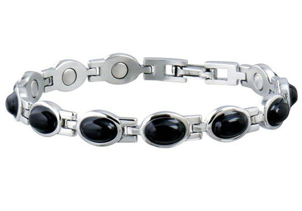 Ladies Black stone Bracelet -