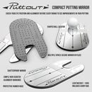 PuttOUT Compact Putting Mirror