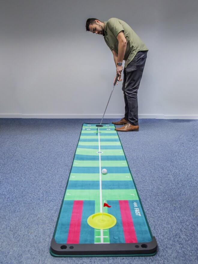 Longridge 4 Speed Track Putting Mat