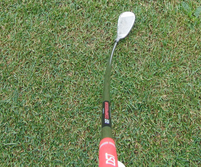 DST Compressor Pitching Wedge with curved shaft