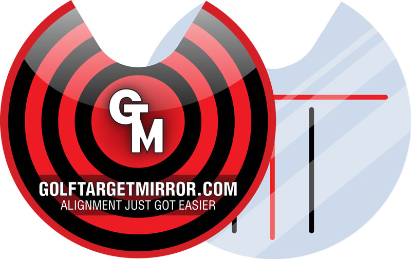 Golf Target Mirror Pro Pack of 2