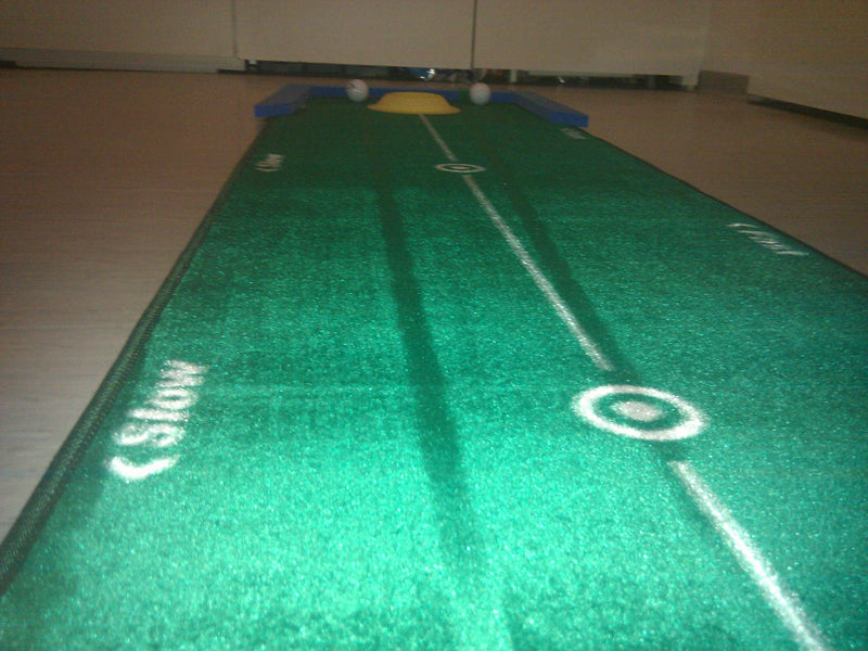 Track Putting Mat 75cm wide + SightRight