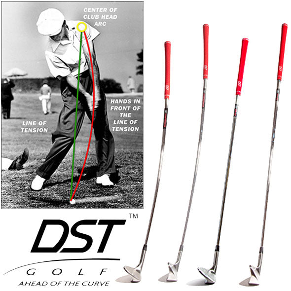 DST Compressor Pitching Wedge with curved shaft