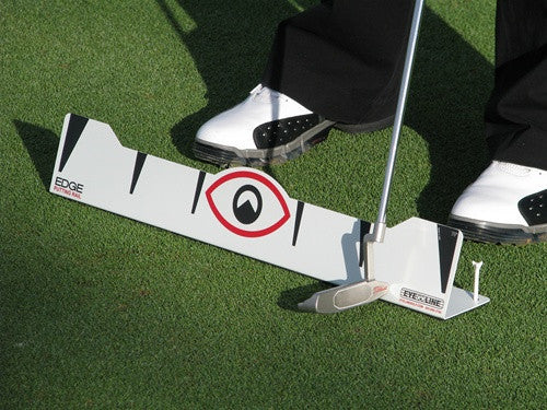 Eyeline Edge Putting Rail 70° White